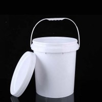 For paint package white plastic container plastic bucket